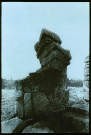 Pavel Nešleha, Z cyklu Krkonoše, kolorovaná fotografie, 39,5 x 26,5 cm, soukromá sbírka, 1983